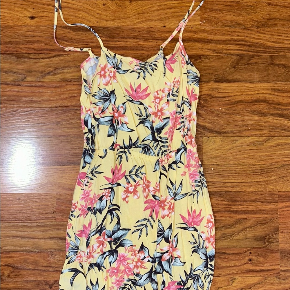 Floral Spaghetti Strap Dress